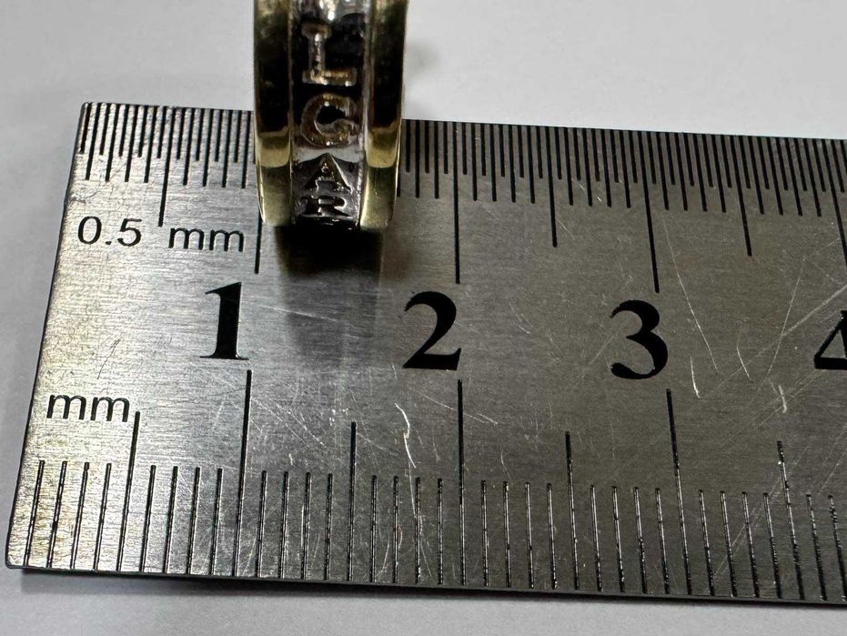 Златни обеци BVLGARI 14 K 585/ 6,18 гр