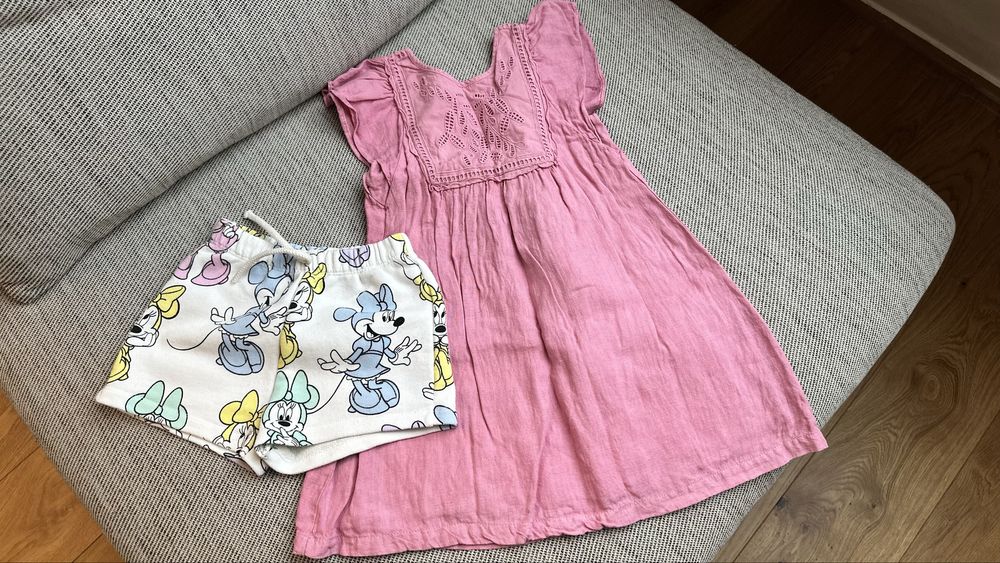 Детски сет за момиче Рокля ZARA и панталонки ZARA