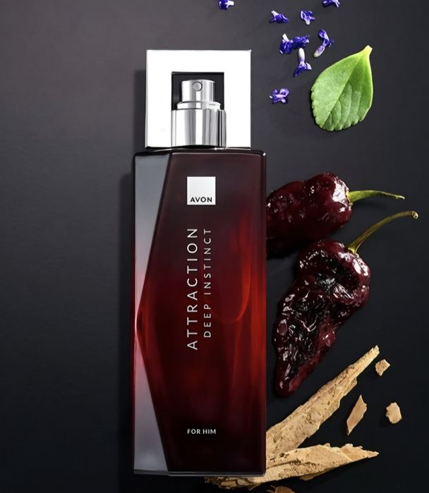 Apa de toaleta Attraction Deep Instinct pentru El, 70 ml