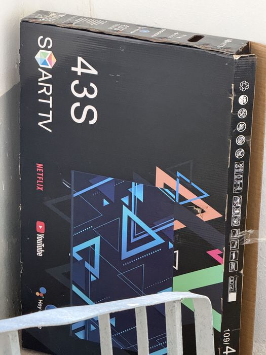 Экран сынган смарт тв сатылады