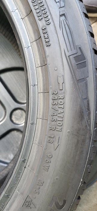 2 anvelope 245 45 18 continental allseason 2023 7mm