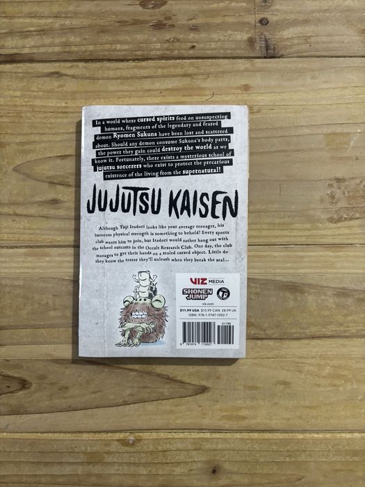Manga Jujutsu Kaisen Volumele 1 și 2 (Limba Engleză) - VIZ Media