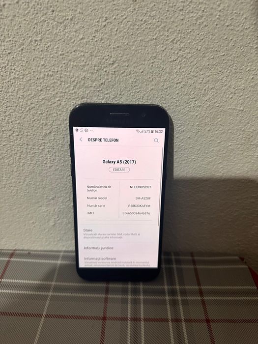 Vând Samsung A5 ! Stare foarte bună