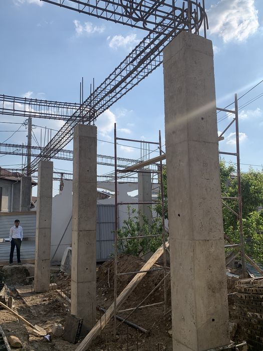 Kallona Rigel monalit uchun opalubkalar bor