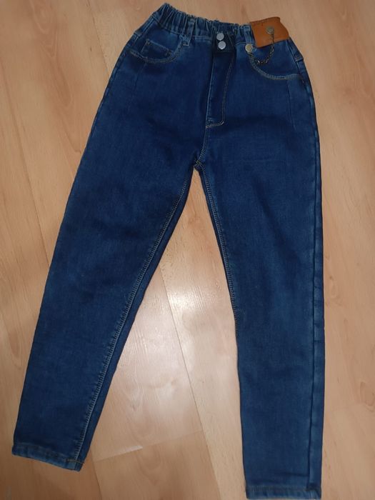 Джинсы с начёсом