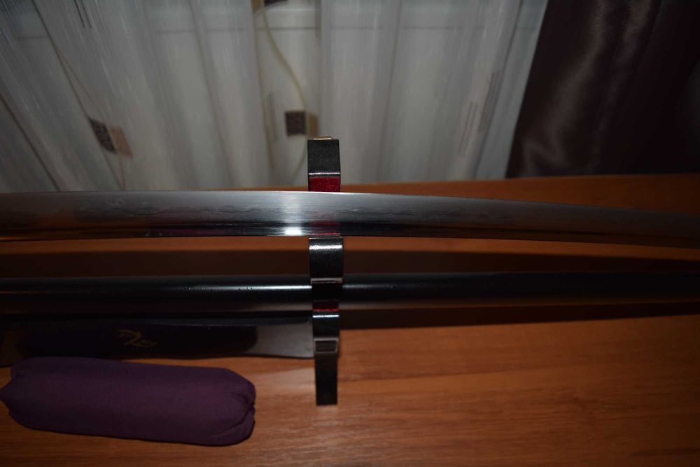 Bamboo katana, tamahagane (custom)