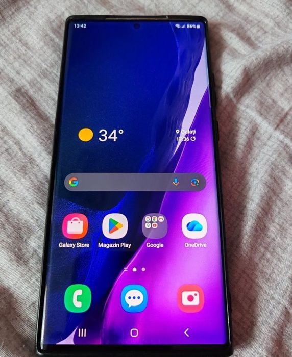 Vand samsung Note 20 ultra 5g 256/12 ram