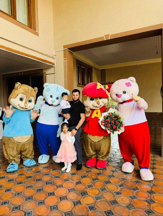 Ayiqlar, multfilm qaxramonlari raddom,tug’ilgan kun uchun