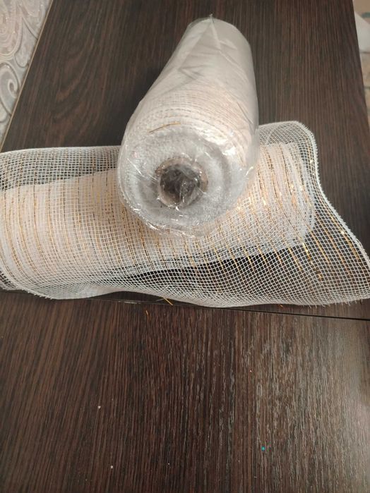 Лента сетчатая на ёлку