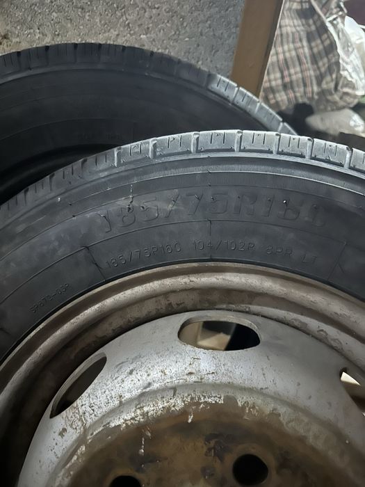 185 75 r16c летние покрышки на Газель