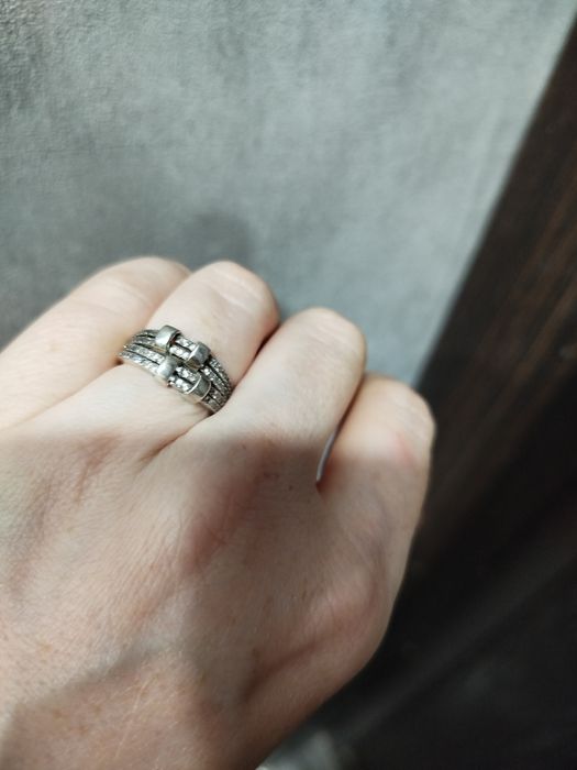 Кольцо серебро 925