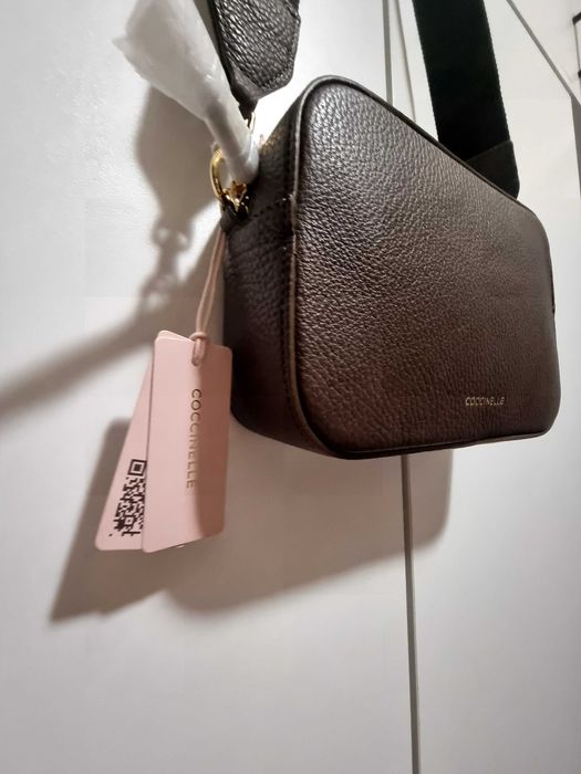 Чанта Coccinell естествена кожа