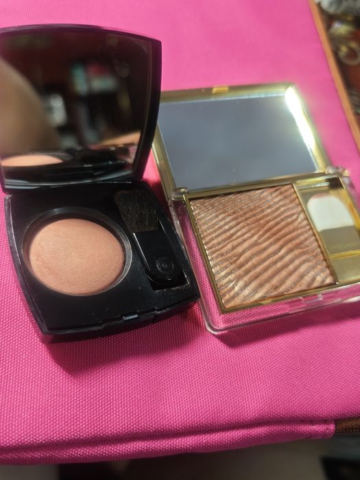 Blush Chanel Joues Contraste + Iluminator Estée Lauder Powder Gelée