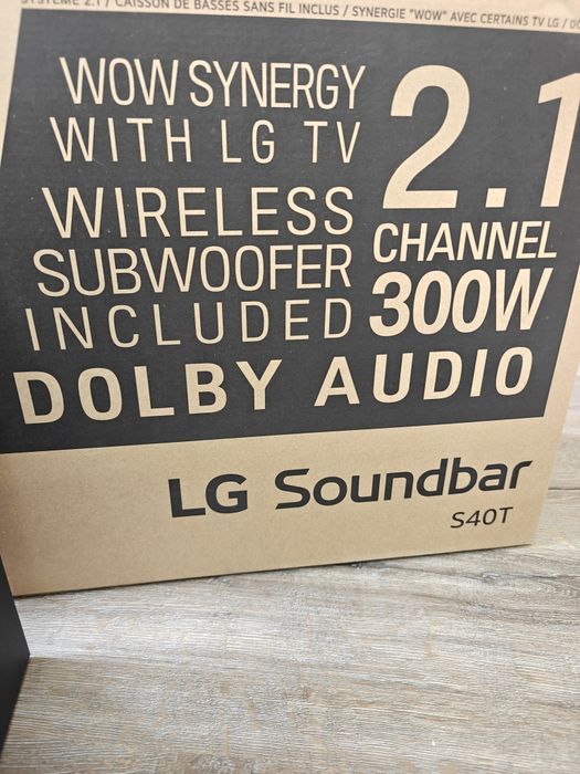 Soundbar система LG S40T