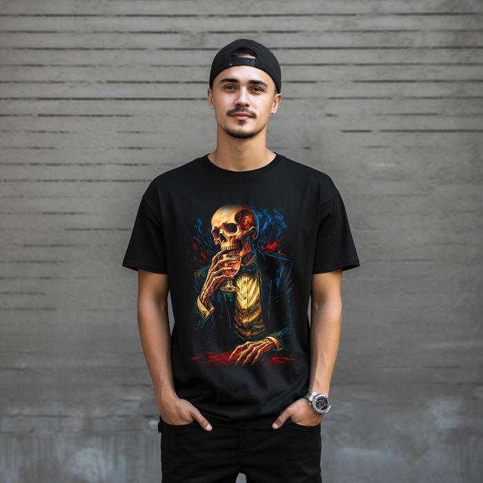 Мъжки Тениски с черепи, скелети
