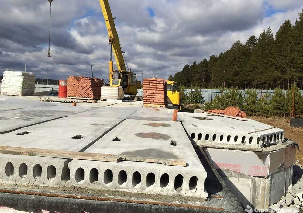 Заводские новые плиты перекрытия