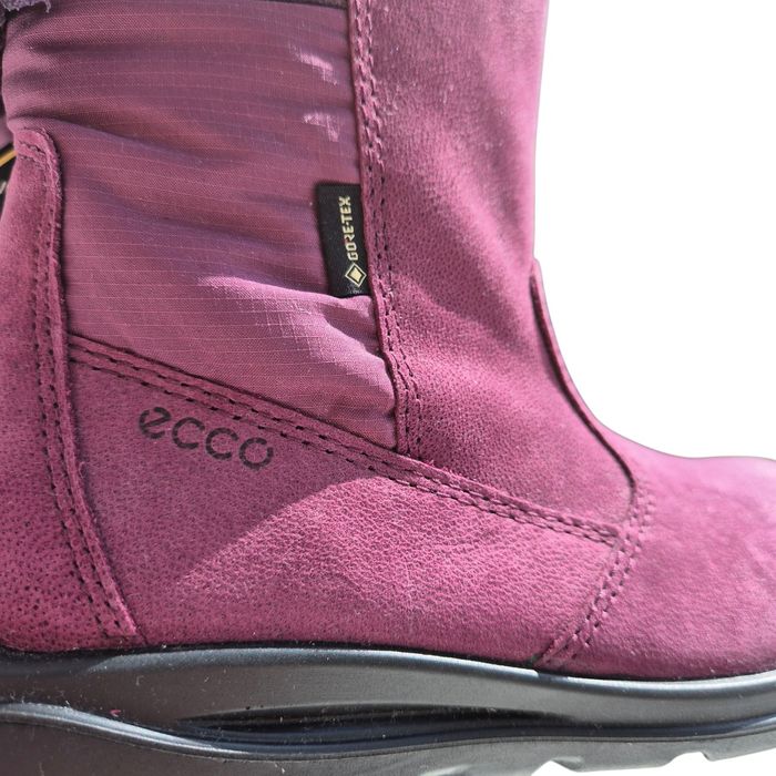 Cizme noi Ecco nr. 30, piele, Gore-Tex, impermeabile, roz