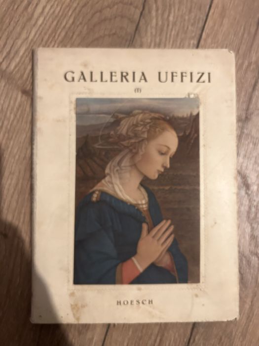 Catalog cu picturi din galeria Uffizi din Florenta