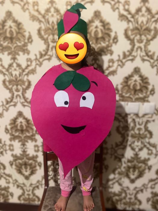 Детский карнавальный костюм "Овощь"