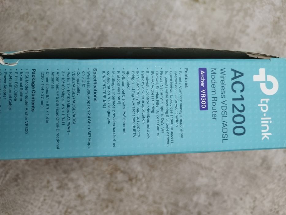 Роутер tp-link Archer Vr300