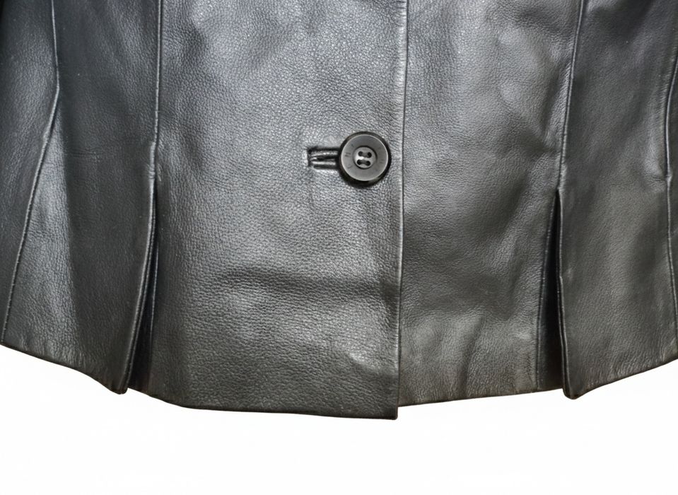 Куртка кожаная качественная 46 размер