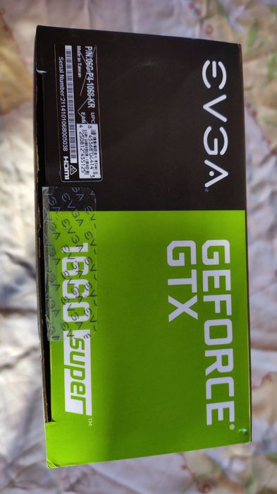 Evga 1660 super ultra gaiming видео карта нова