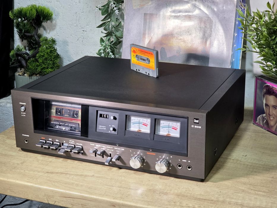 Casetofon deck DUAL C-809, vintage retro hifi , impecabil