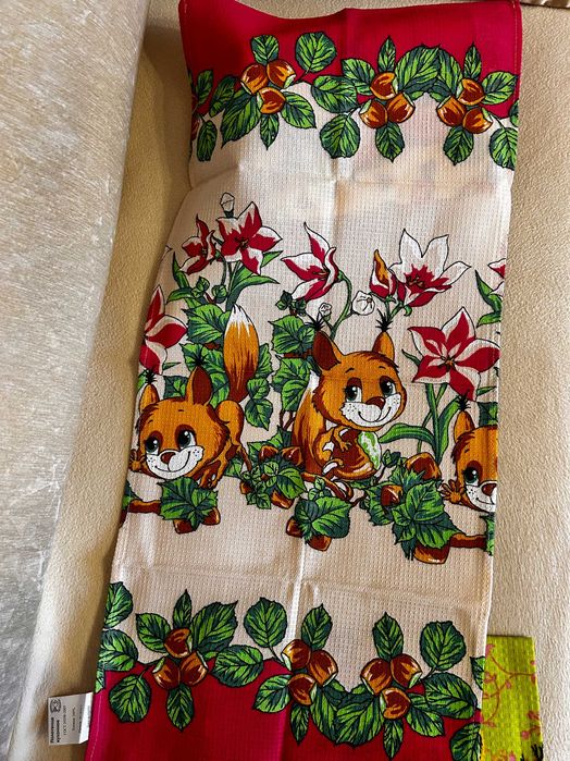 Продам вафельные полотенца кухонные