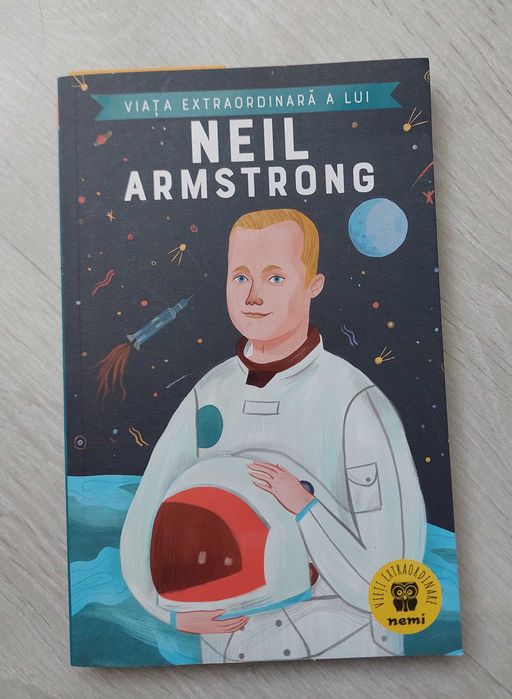 Carte copii Viața extraordinară a lui Neil Armstrong de Martin Howard