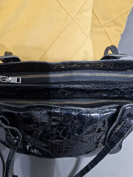 Сумка кожа лакированая