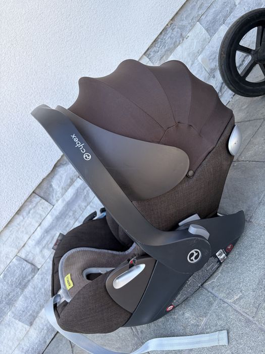 Бебешка количка Cybex priam +кош за новородено с база