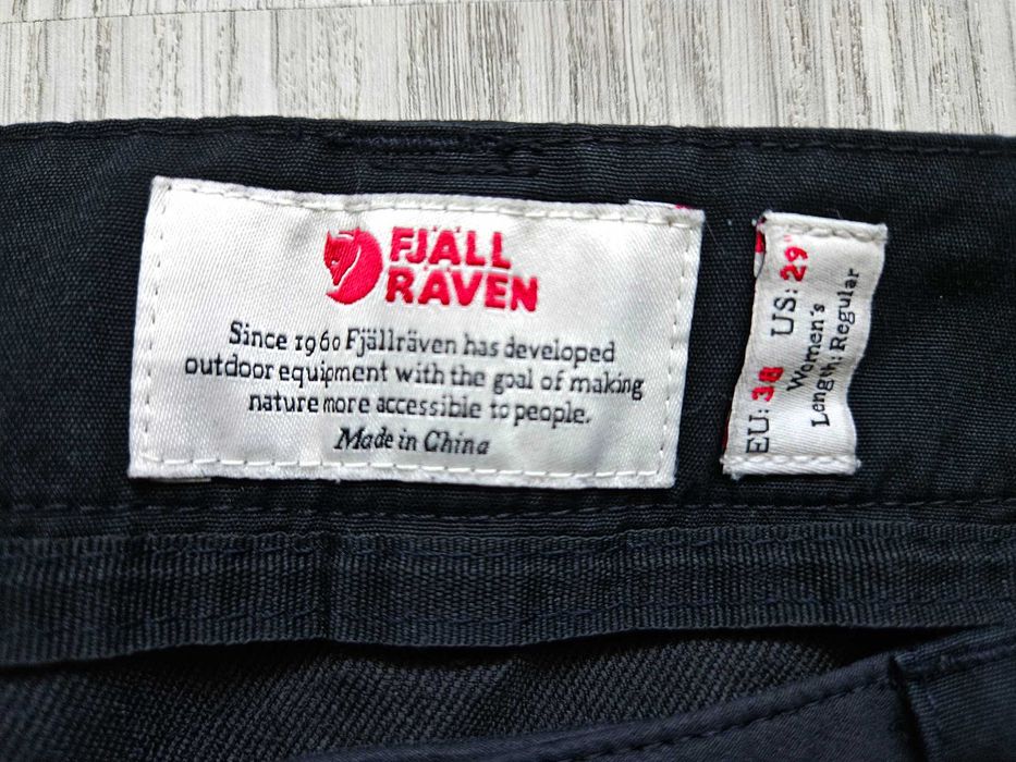Fjallraven Nikka Curved G-1000 cargo карго туристически трекинг панталон