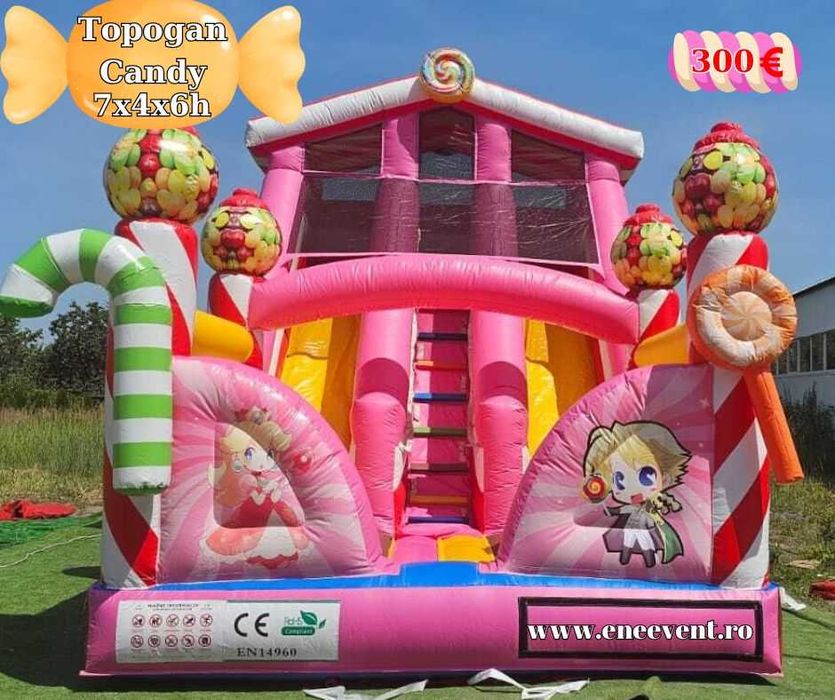 Inchiriez topogane gonflabile / Animatori / Aranjamente baloane