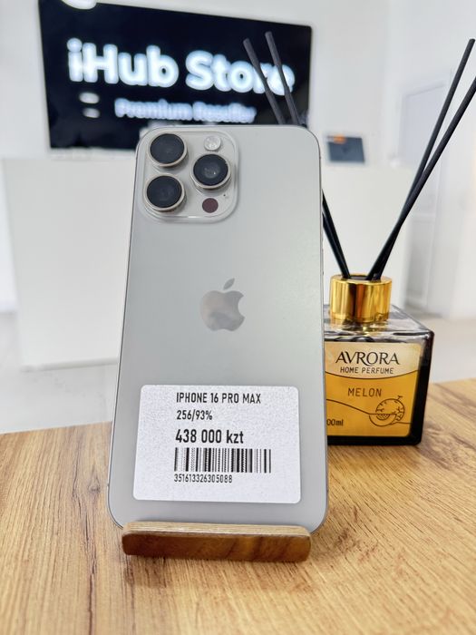 iPhone 16 Pro Max•256GB/93% Titanium Айфон 16 Про Макс•256гб/93% титан