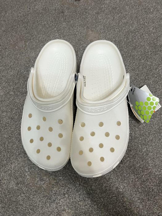 Crocs 44-45 размер, новые в белом цвете