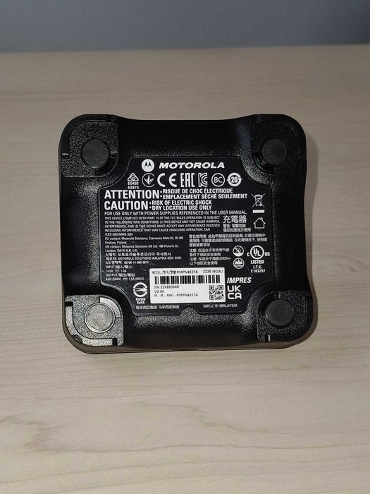 Statie Radio Motorola DP4400e MotoTRBO UHF, noua, necesita acumulator
