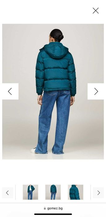 Ново оригинално зимно пухено яке Tommy Jeans Alaska размер ХС отг на С