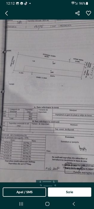 Vand/schimb cu auto teren la dunare[peceneaga)