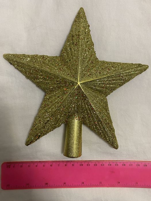 Stea decorativă 3D pentru brad