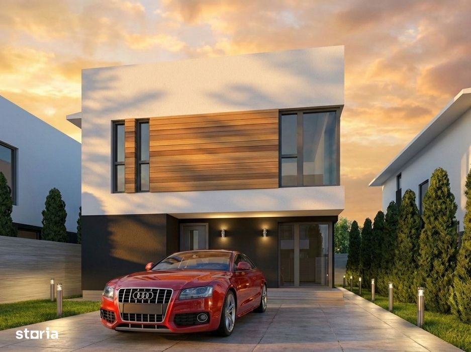 Ansamblu privat de case individuale, 5 camere, Toate utilitatile