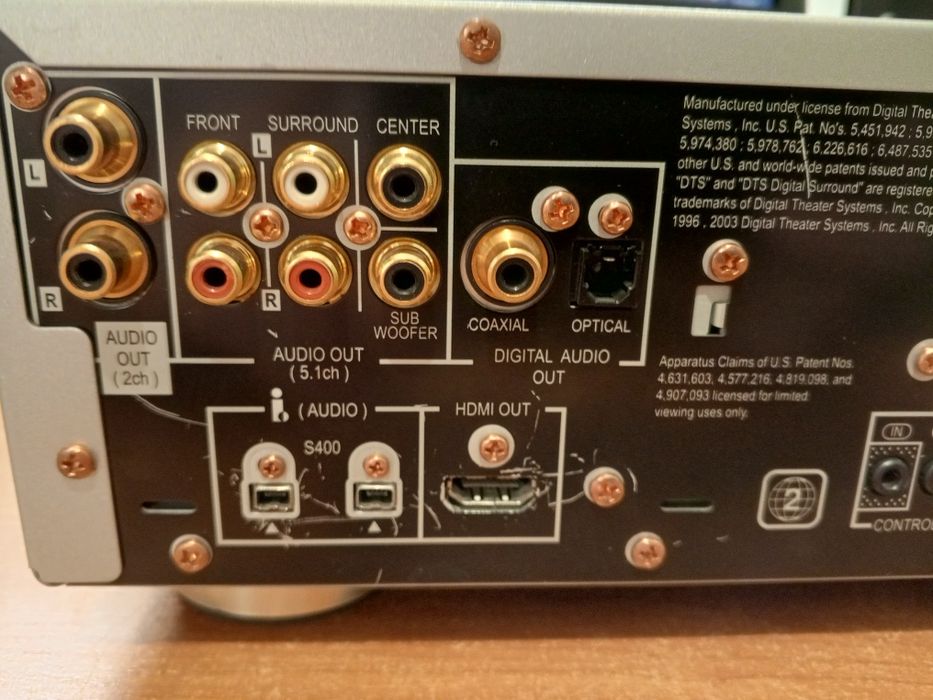 Pioneer sacd player 989 avi