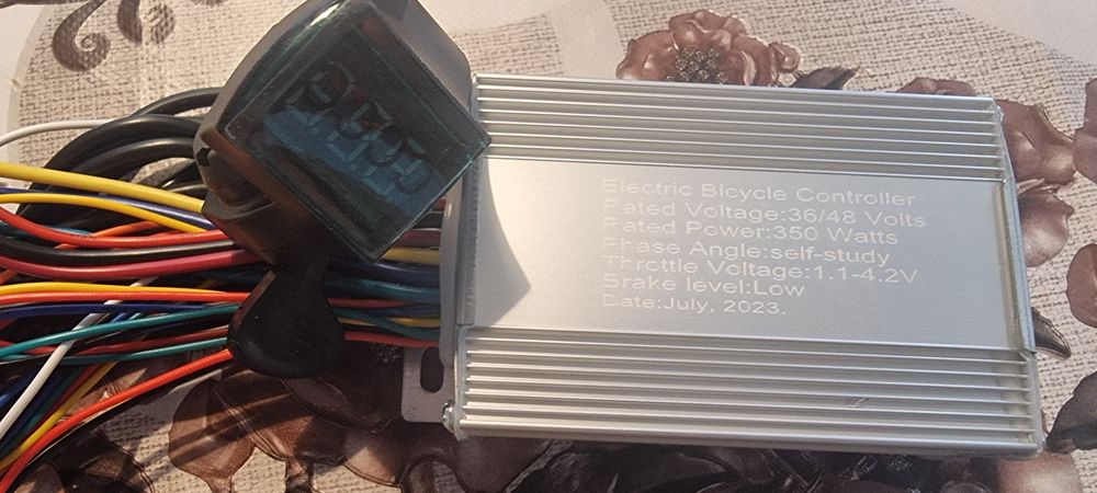 Set controler+accelerație 36/48v 350w