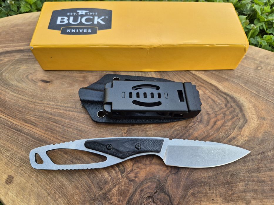 Тактически нож BUCK 635,фиксирано острие фултанг с кания