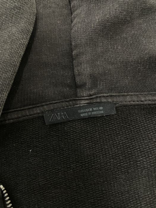 ZARA zip hoodie oversize