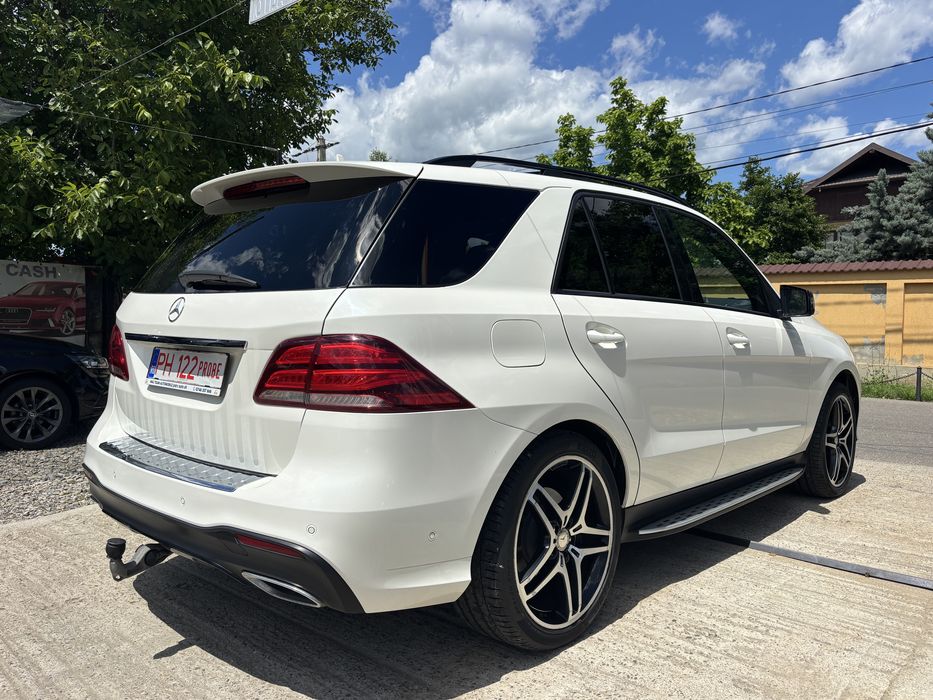 Mercedes GLE 350 4matic 2017 RATE  euro6 AMG Pachet 257 cp Alb