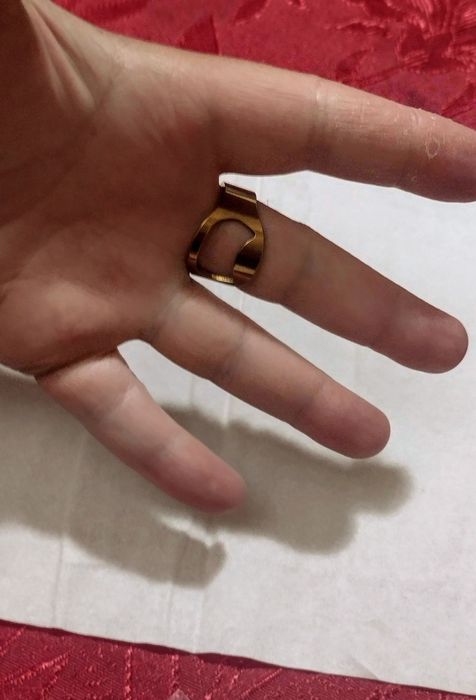 Пръстен ОТВАТАЧКА на бутилки - Злато и Сребро!