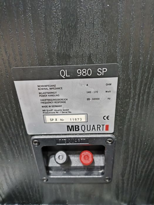 Boxe MB Quart QL 980 SP impecabile