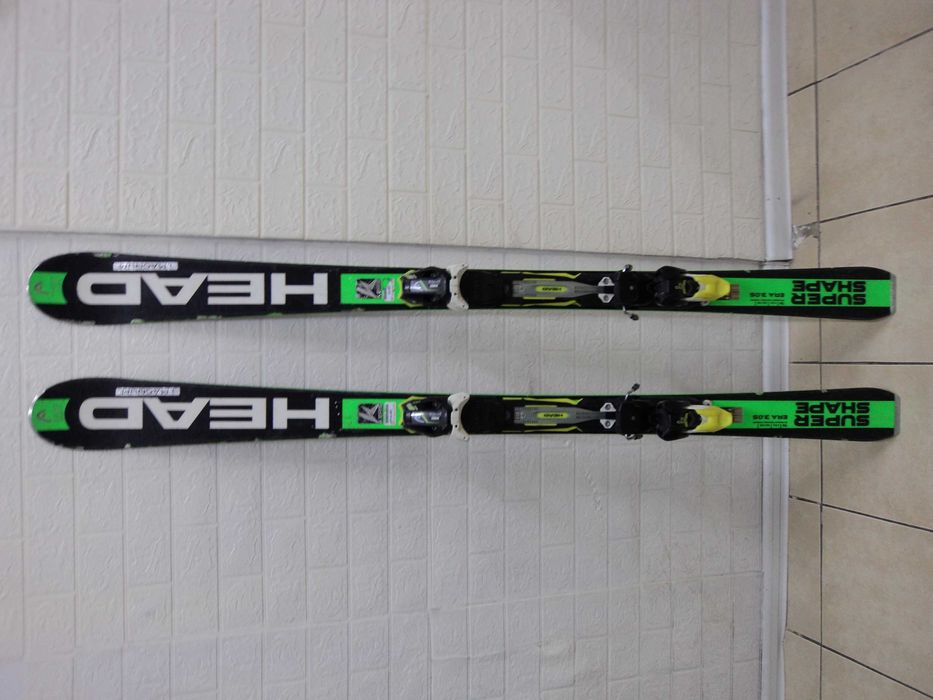 Не новые горные лыжи HEAD м-ль SUPERSHAPE i.MAGNUM 156см+кр HEAD PRD12