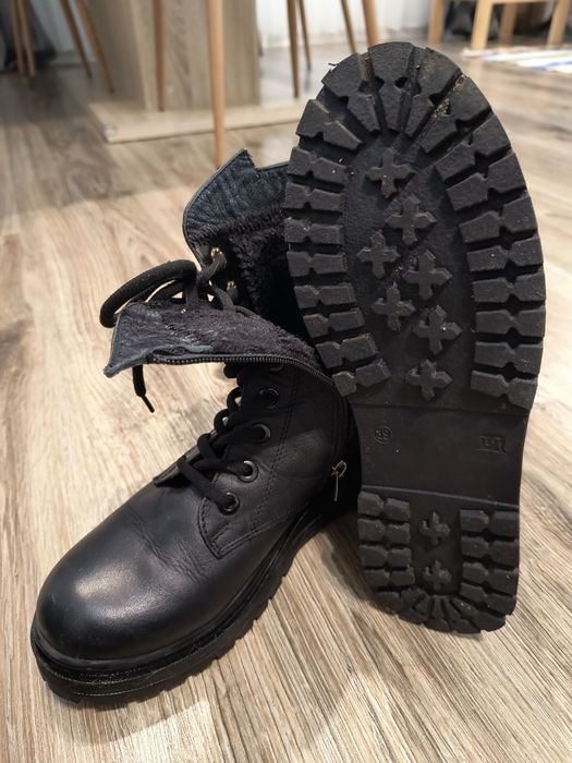 Кожени зимни боти