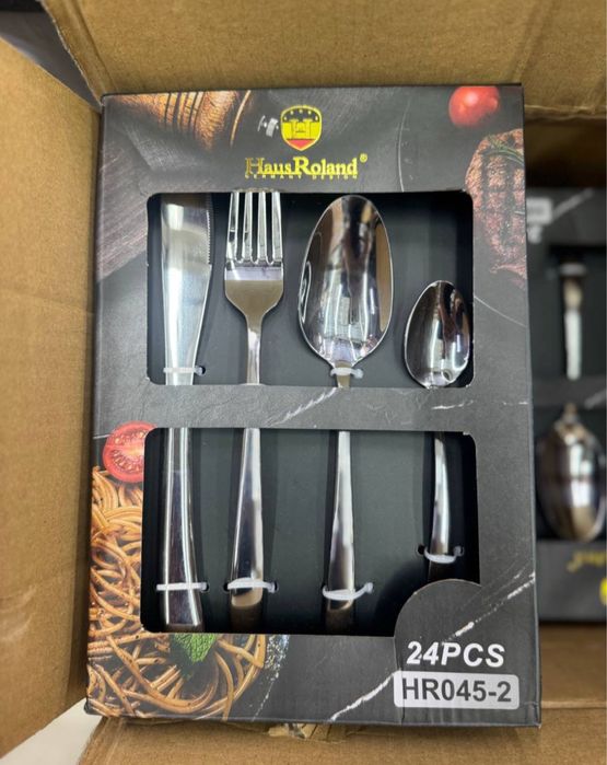 Набор посуда ложка нож